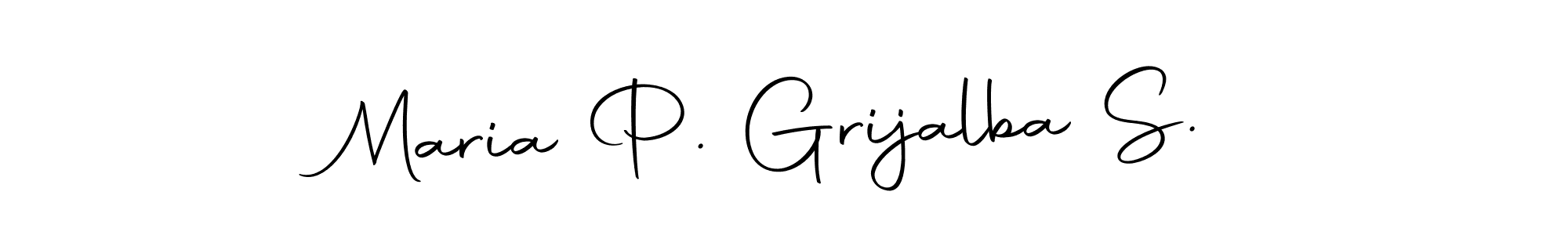 Best and Professional Signature Style for Maria P. Grijalba S.. Autography-DOLnW Best Signature Style Collection. Maria P. Grijalba S. signature style 10 images and pictures png