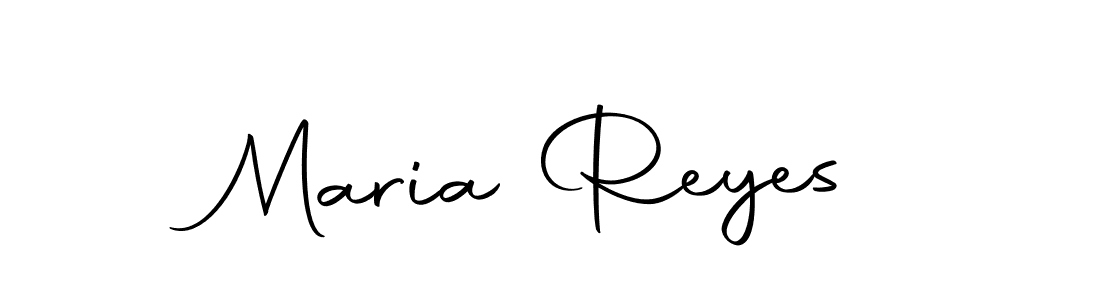 Make a beautiful signature design for name Maria Reyes. With this signature (Autography-DOLnW) style, you can create a handwritten signature for free. Maria Reyes signature style 10 images and pictures png