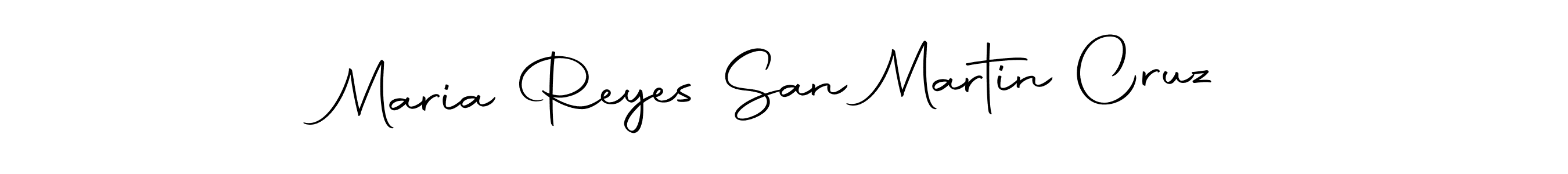 Also You can easily find your signature by using the search form. We will create Maria Reyes San Martin Cruz name handwritten signature images for you free of cost using Autography-DOLnW sign style. Maria Reyes San Martin Cruz signature style 10 images and pictures png