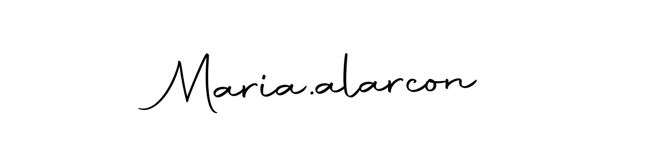 Make a short Maria.alarcon signature style. Manage your documents anywhere anytime using Autography-DOLnW. Create and add eSignatures, submit forms, share and send files easily. Maria.alarcon signature style 10 images and pictures png