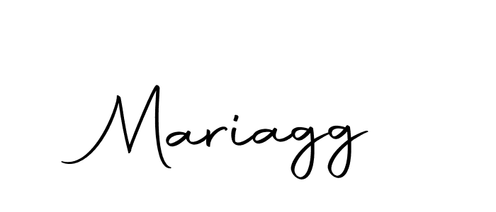 Make a beautiful signature design for name Mariagg. With this signature (Autography-DOLnW) style, you can create a handwritten signature for free. Mariagg signature style 10 images and pictures png