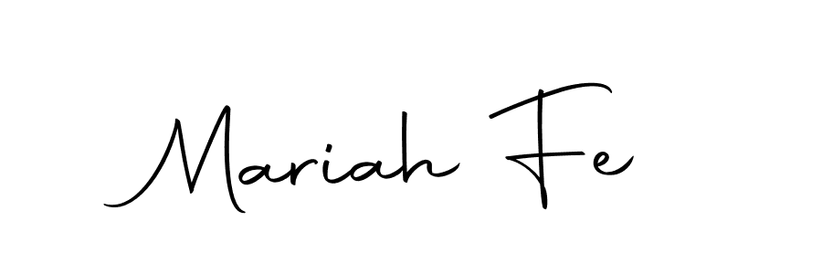 Mariah Fe stylish signature style. Best Handwritten Sign (Autography-DOLnW) for my name. Handwritten Signature Collection Ideas for my name Mariah Fe. Mariah Fe signature style 10 images and pictures png