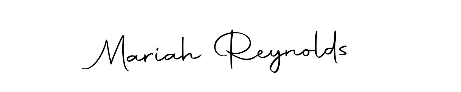 Mariah Reynolds stylish signature style. Best Handwritten Sign (Autography-DOLnW) for my name. Handwritten Signature Collection Ideas for my name Mariah Reynolds. Mariah Reynolds signature style 10 images and pictures png