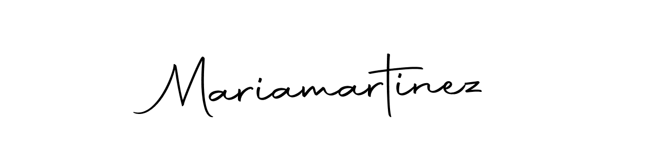 Create a beautiful signature design for name Mariamartinez. With this signature (Autography-DOLnW) fonts, you can make a handwritten signature for free. Mariamartinez signature style 10 images and pictures png