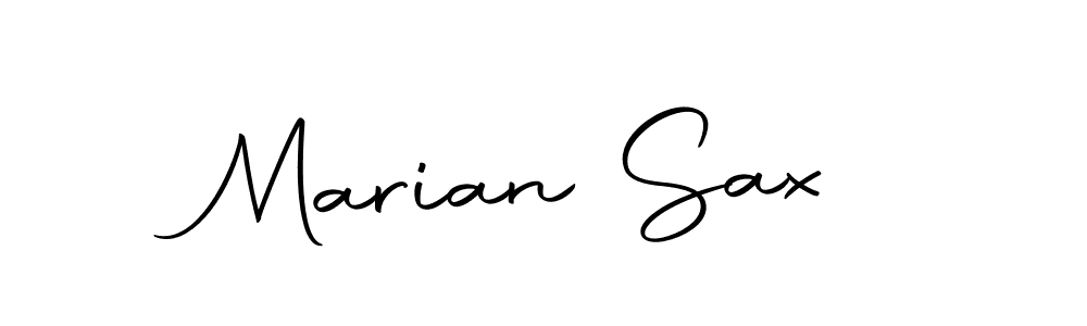 It looks lik you need a new signature style for name Marian Sax. Design unique handwritten (Autography-DOLnW) signature with our free signature maker in just a few clicks. Marian Sax signature style 10 images and pictures png