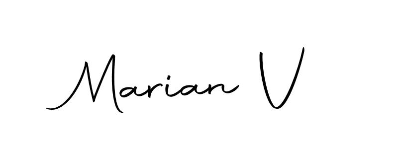 if you are searching for the best signature style for your name Marian V. so please give up your signature search. here we have designed multiple signature styles  using Autography-DOLnW. Marian V signature style 10 images and pictures png