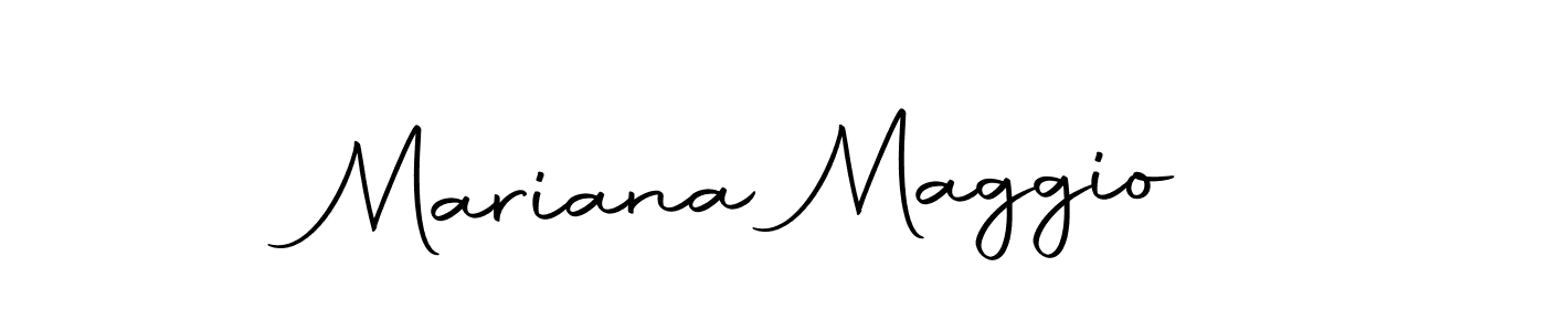 Design your own signature with our free online signature maker. With this signature software, you can create a handwritten (Autography-DOLnW) signature for name Mariana Maggio. Mariana Maggio signature style 10 images and pictures png