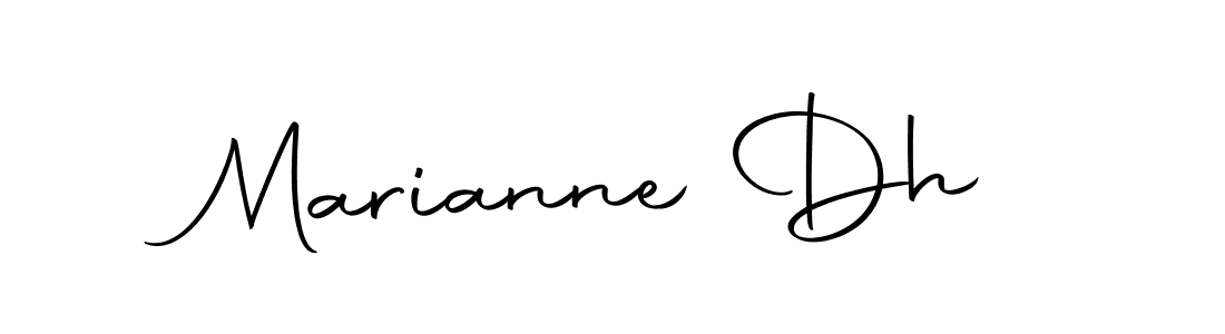 Similarly Autography-DOLnW is the best handwritten signature design. Signature creator online .You can use it as an online autograph creator for name Marianne Dh. Marianne Dh signature style 10 images and pictures png