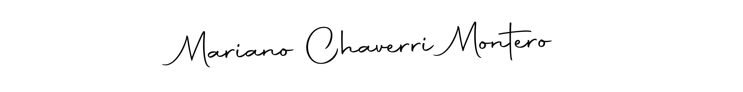 How to make Mariano Chaverri Montero signature? Autography-DOLnW is a professional autograph style. Create handwritten signature for Mariano Chaverri Montero name. Mariano Chaverri Montero signature style 10 images and pictures png