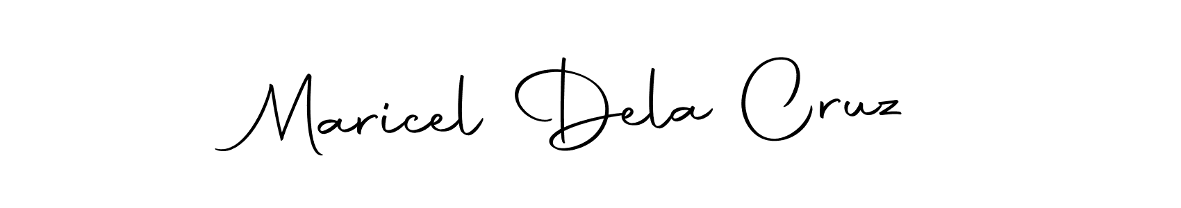 Use a signature maker to create a handwritten signature online. With this signature software, you can design (Autography-DOLnW) your own signature for name Maricel Dela Cruz. Maricel Dela Cruz signature style 10 images and pictures png