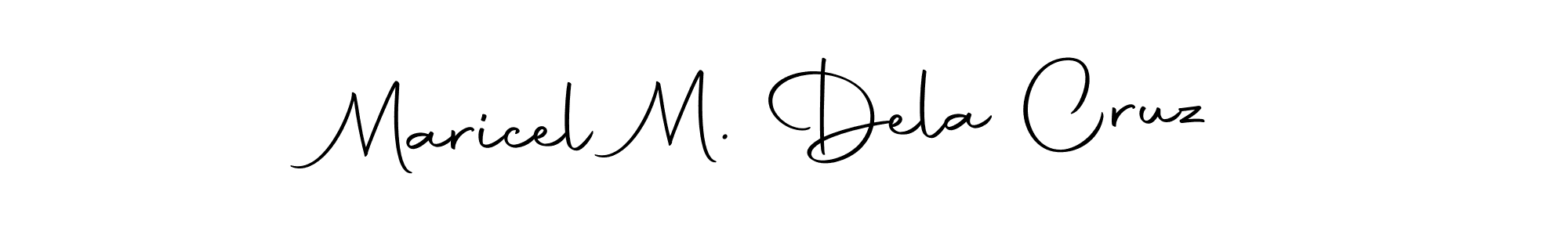 How to make Maricel M. Dela Cruz signature? Autography-DOLnW is a professional autograph style. Create handwritten signature for Maricel M. Dela Cruz name. Maricel M. Dela Cruz signature style 10 images and pictures png