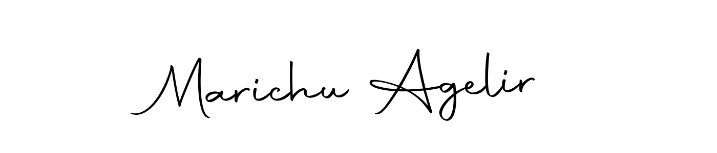 if you are searching for the best signature style for your name Marichu Agelir. so please give up your signature search. here we have designed multiple signature styles  using Autography-DOLnW. Marichu Agelir signature style 10 images and pictures png
