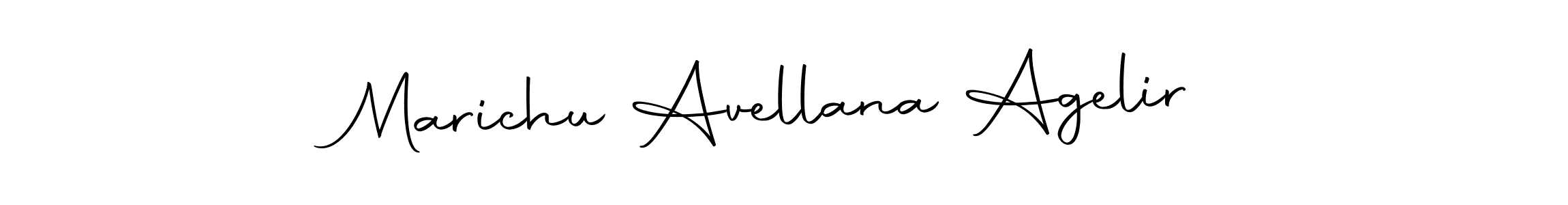 Make a beautiful signature design for name Marichu Avellana Agelir. Use this online signature maker to create a handwritten signature for free. Marichu Avellana Agelir signature style 10 images and pictures png