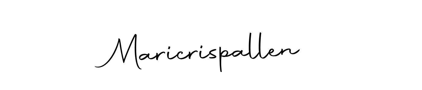 How to make Maricrispallen signature? Autography-DOLnW is a professional autograph style. Create handwritten signature for Maricrispallen name. Maricrispallen signature style 10 images and pictures png