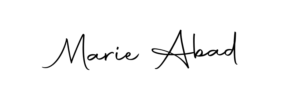 It looks lik you need a new signature style for name Marie Abad. Design unique handwritten (Autography-DOLnW) signature with our free signature maker in just a few clicks. Marie Abad signature style 10 images and pictures png