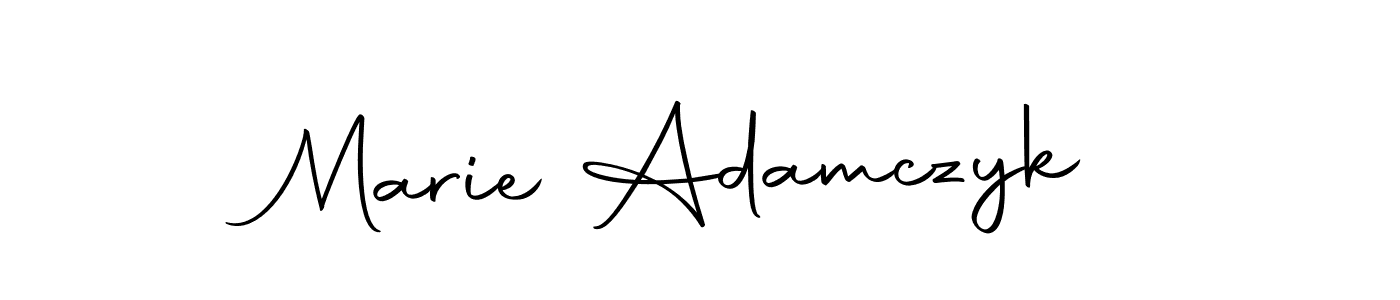 Make a beautiful signature design for name Marie Adamczyk. Use this online signature maker to create a handwritten signature for free. Marie Adamczyk signature style 10 images and pictures png