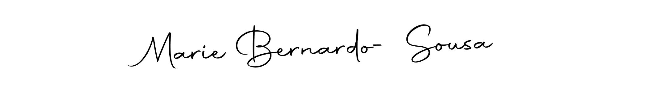 Use a signature maker to create a handwritten signature online. With this signature software, you can design (Autography-DOLnW) your own signature for name Marie Bernardo- Sousa. Marie Bernardo- Sousa signature style 10 images and pictures png