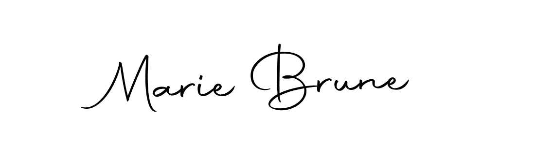 Marie Brune stylish signature style. Best Handwritten Sign (Autography-DOLnW) for my name. Handwritten Signature Collection Ideas for my name Marie Brune. Marie Brune signature style 10 images and pictures png