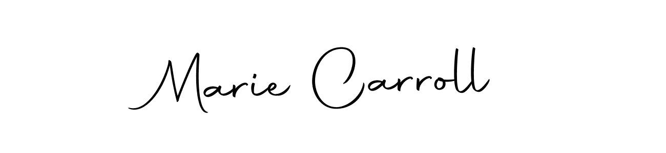 Marie Carroll stylish signature style. Best Handwritten Sign (Autography-DOLnW) for my name. Handwritten Signature Collection Ideas for my name Marie Carroll. Marie Carroll signature style 10 images and pictures png