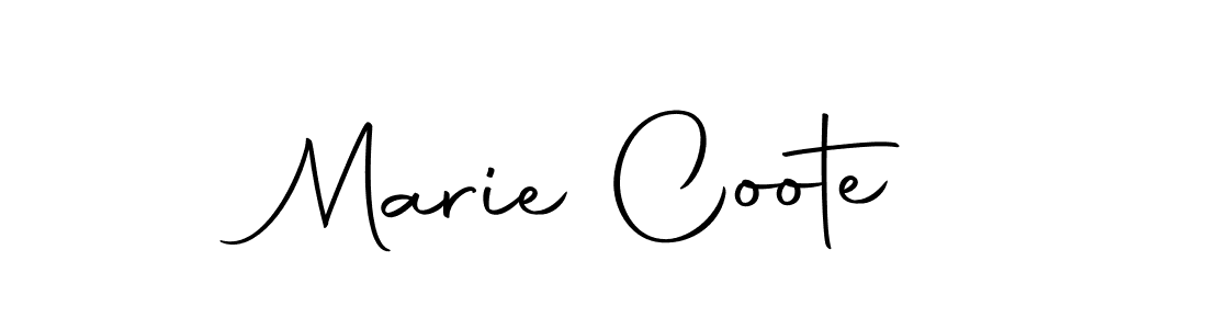 Also we have Marie Coote name is the best signature style. Create professional handwritten signature collection using Autography-DOLnW autograph style. Marie Coote signature style 10 images and pictures png