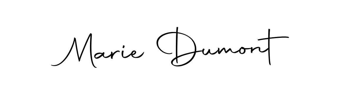 Use a signature maker to create a handwritten signature online. With this signature software, you can design (Autography-DOLnW) your own signature for name Marie Dumont. Marie Dumont signature style 10 images and pictures png