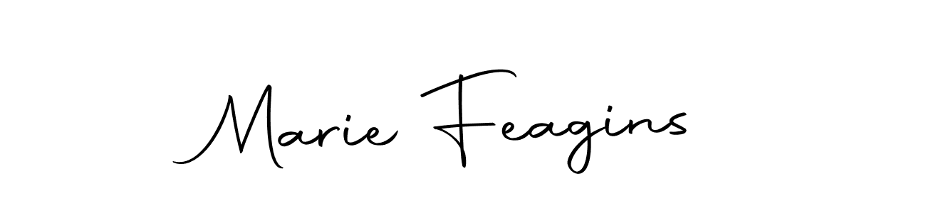 Marie Feagins stylish signature style. Best Handwritten Sign (Autography-DOLnW) for my name. Handwritten Signature Collection Ideas for my name Marie Feagins. Marie Feagins signature style 10 images and pictures png