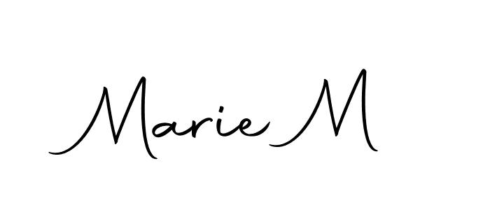 Use a signature maker to create a handwritten signature online. With this signature software, you can design (Autography-DOLnW) your own signature for name Marie M. Marie M signature style 10 images and pictures png