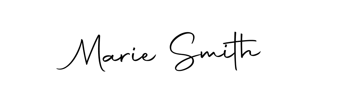 Use a signature maker to create a handwritten signature online. With this signature software, you can design (Autography-DOLnW) your own signature for name Marie Smith. Marie Smith signature style 10 images and pictures png