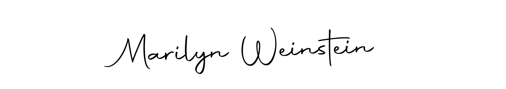 Design your own signature with our free online signature maker. With this signature software, you can create a handwritten (Autography-DOLnW) signature for name Marilyn Weinstein. Marilyn Weinstein signature style 10 images and pictures png