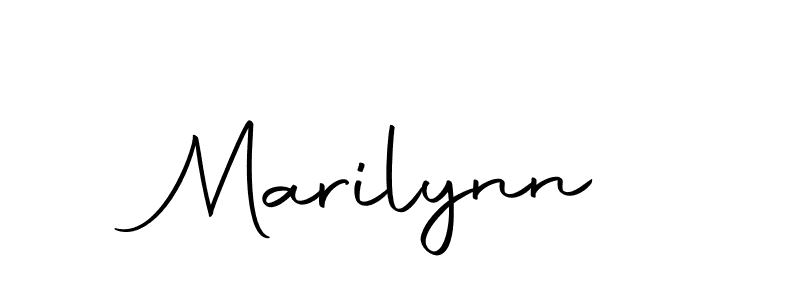 Marilynn stylish signature style. Best Handwritten Sign (Autography-DOLnW) for my name. Handwritten Signature Collection Ideas for my name Marilynn. Marilynn signature style 10 images and pictures png