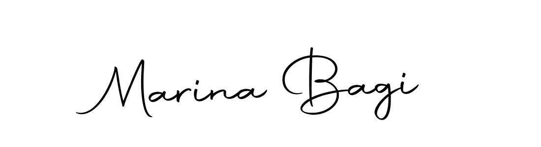 Marina Bagi stylish signature style. Best Handwritten Sign (Autography-DOLnW) for my name. Handwritten Signature Collection Ideas for my name Marina Bagi. Marina Bagi signature style 10 images and pictures png