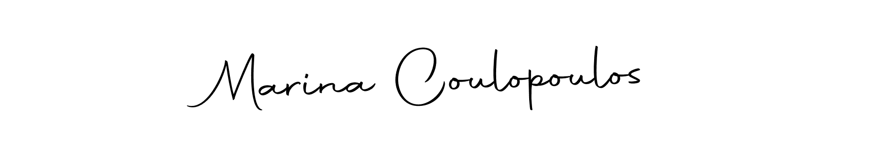 Best and Professional Signature Style for Marina Coulopoulos. Autography-DOLnW Best Signature Style Collection. Marina Coulopoulos signature style 10 images and pictures png