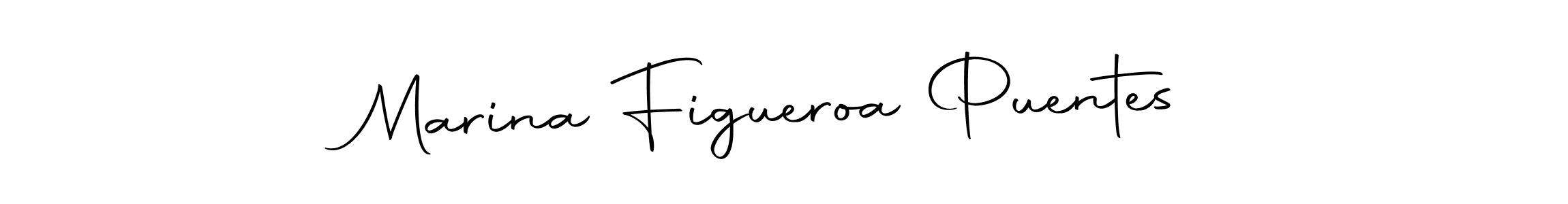 It looks lik you need a new signature style for name Marina Figueroa Puentes. Design unique handwritten (Autography-DOLnW) signature with our free signature maker in just a few clicks. Marina Figueroa Puentes signature style 10 images and pictures png