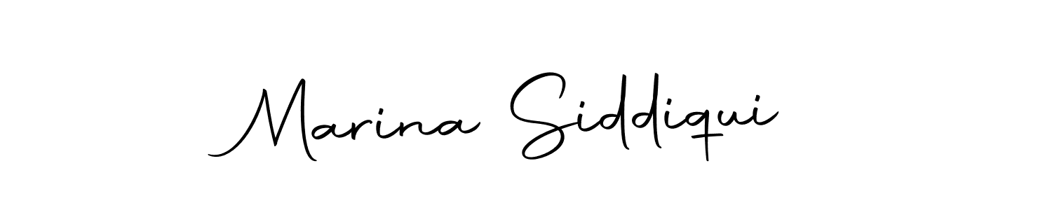 How to make Marina Siddiqui signature? Autography-DOLnW is a professional autograph style. Create handwritten signature for Marina Siddiqui name. Marina Siddiqui signature style 10 images and pictures png