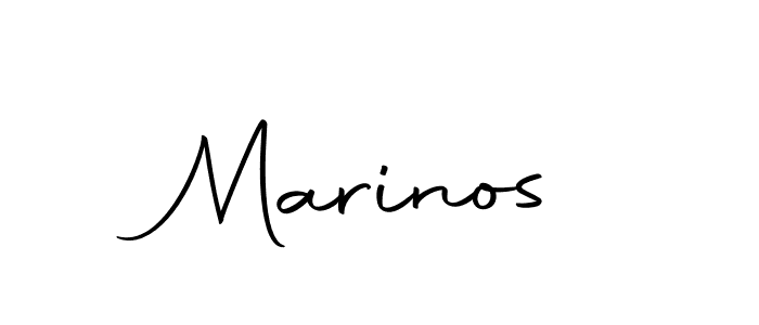 How to make Marinos signature? Autography-DOLnW is a professional autograph style. Create handwritten signature for Marinos name. Marinos signature style 10 images and pictures png