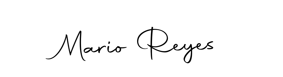 Design your own signature with our free online signature maker. With this signature software, you can create a handwritten (Autography-DOLnW) signature for name Mario Reyes. Mario Reyes signature style 10 images and pictures png