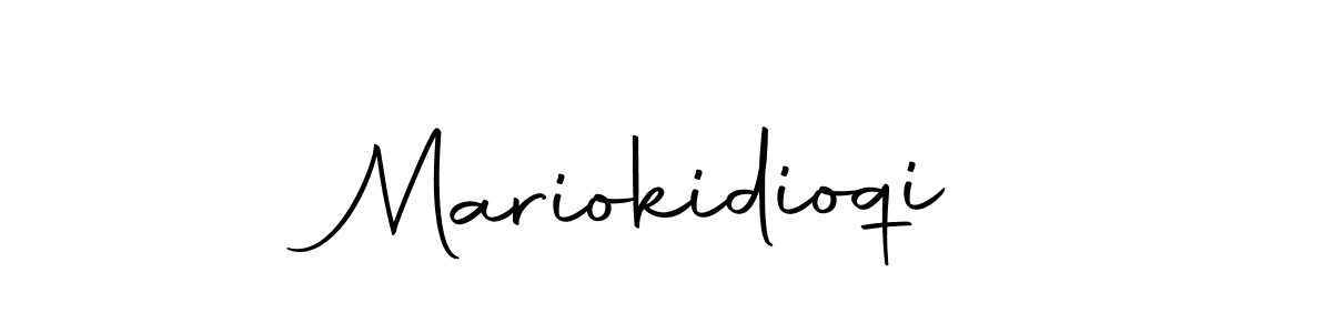 You should practise on your own different ways (Autography-DOLnW) to write your name (Mariokidioqi) in signature. don't let someone else do it for you. Mariokidioqi signature style 10 images and pictures png