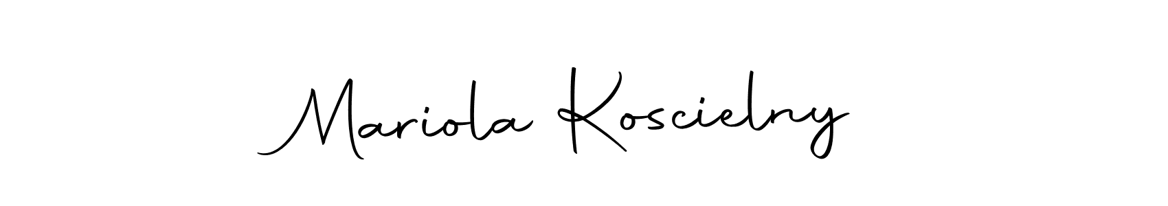 Also You can easily find your signature by using the search form. We will create Mariola Koscielny name handwritten signature images for you free of cost using Autography-DOLnW sign style. Mariola Koscielny signature style 10 images and pictures png