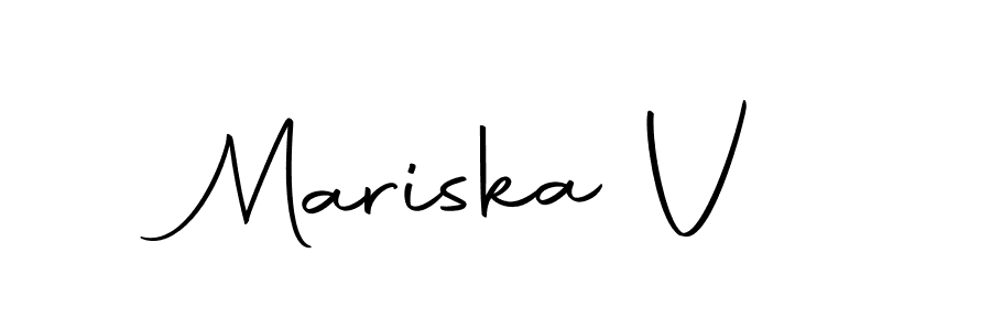 if you are searching for the best signature style for your name Mariska V. so please give up your signature search. here we have designed multiple signature styles  using Autography-DOLnW. Mariska V signature style 10 images and pictures png