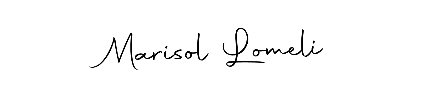 if you are searching for the best signature style for your name Marisol Lomeli. so please give up your signature search. here we have designed multiple signature styles  using Autography-DOLnW. Marisol Lomeli signature style 10 images and pictures png