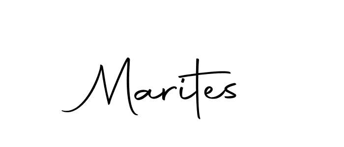 Make a beautiful signature design for name Marites. With this signature (Autography-DOLnW) style, you can create a handwritten signature for free. Marites signature style 10 images and pictures png