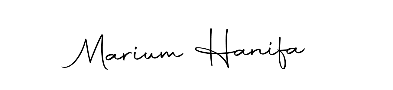 You can use this online signature creator to create a handwritten signature for the name Marium Hanifa. This is the best online autograph maker. Marium Hanifa signature style 10 images and pictures png