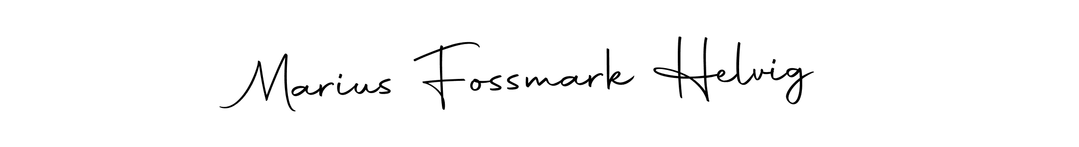 Check out images of Autograph of Marius Fossmark Helvig name. Actor Marius Fossmark Helvig Signature Style. Autography-DOLnW is a professional sign style online. Marius Fossmark Helvig signature style 10 images and pictures png