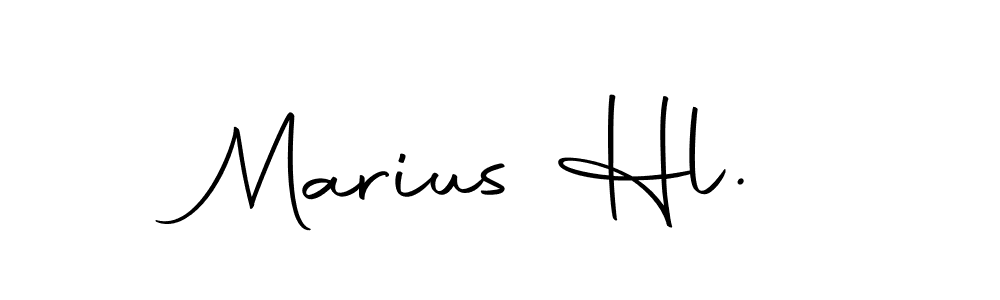 Create a beautiful signature design for name Marius Hl.. With this signature (Autography-DOLnW) fonts, you can make a handwritten signature for free. Marius Hl. signature style 10 images and pictures png