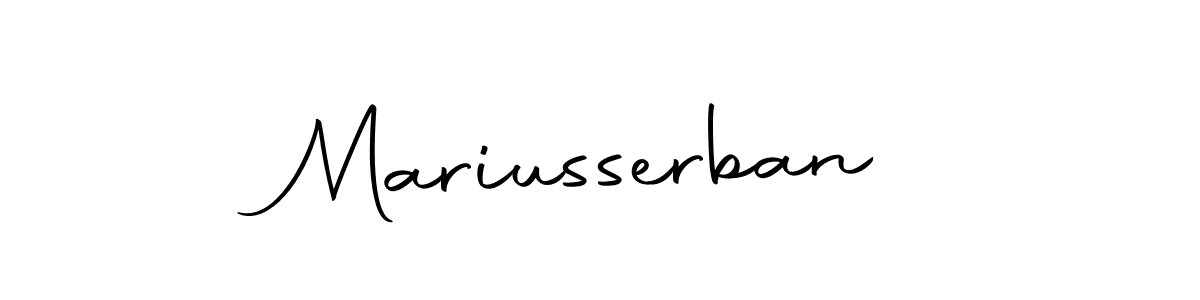if you are searching for the best signature style for your name Mariusserban. so please give up your signature search. here we have designed multiple signature styles  using Autography-DOLnW. Mariusserban signature style 10 images and pictures png