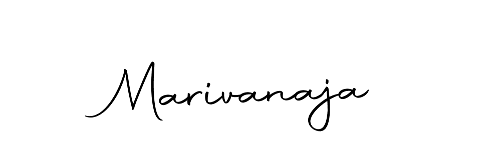 The best way (Autography-DOLnW) to make a short signature is to pick only two or three words in your name. The name Marivanaja include a total of six letters. For converting this name. Marivanaja signature style 10 images and pictures png