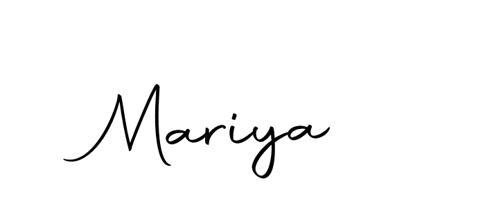 Make a beautiful signature design for name Mariya . With this signature (Autography-DOLnW) style, you can create a handwritten signature for free. Mariya  signature style 10 images and pictures png