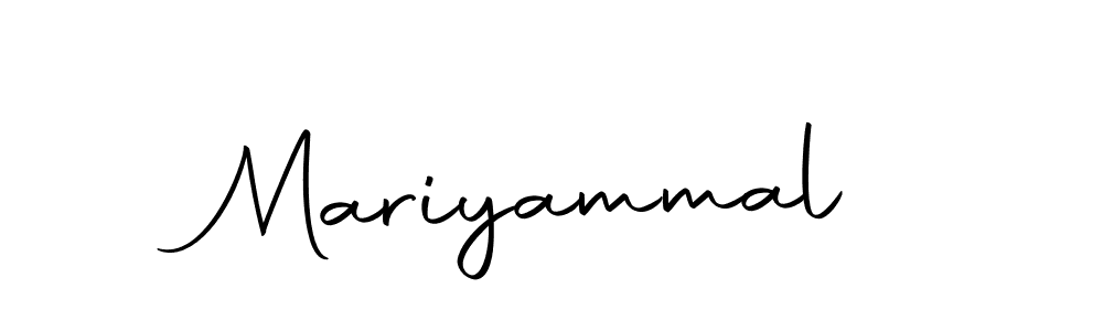 Make a beautiful signature design for name Mariyammal. With this signature (Autography-DOLnW) style, you can create a handwritten signature for free. Mariyammal signature style 10 images and pictures png