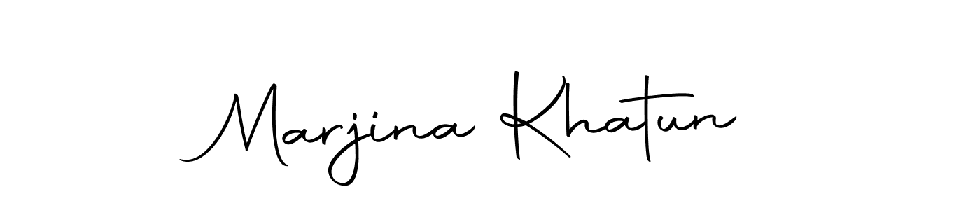 Also we have Marjina Khatun name is the best signature style. Create professional handwritten signature collection using Autography-DOLnW autograph style. Marjina Khatun signature style 10 images and pictures png