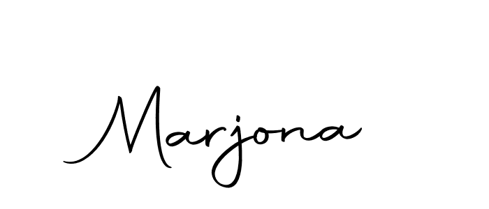 Similarly Autography-DOLnW is the best handwritten signature design. Signature creator online .You can use it as an online autograph creator for name Marjona. Marjona signature style 10 images and pictures png